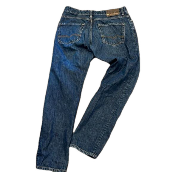 BOSS Orange by Hugo Boss Straight Fit Jeans 34/30 Blue Denim Men’s - Picture 4 of 13